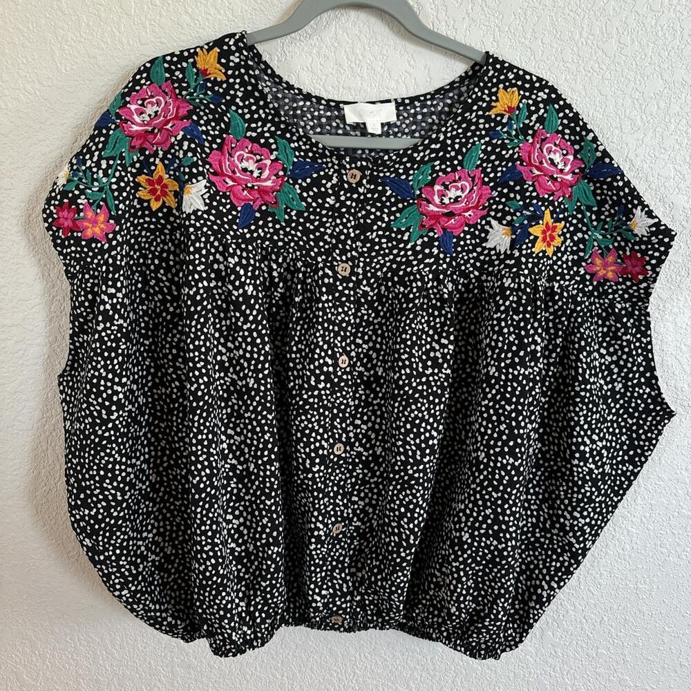 Oddy polka dot blouse